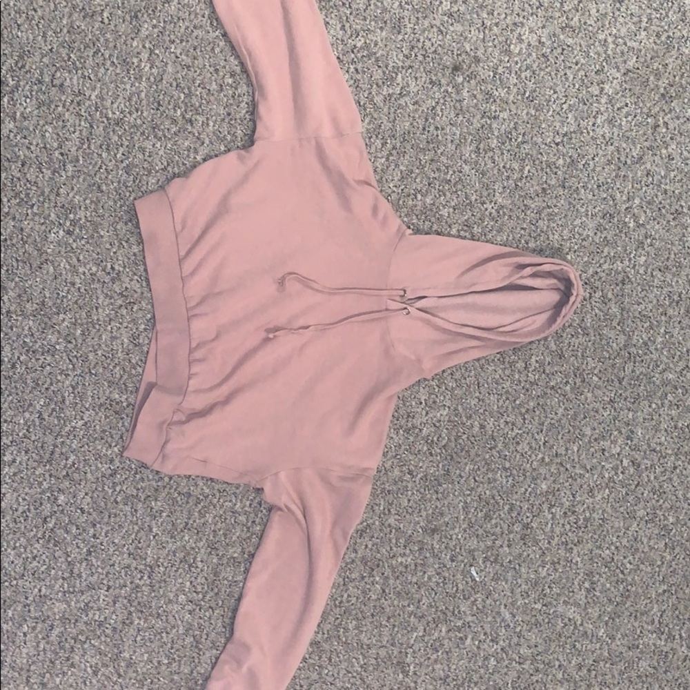 Cropped hoodie
